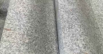 芜湖芙蓉白S型拉丝面路沿石