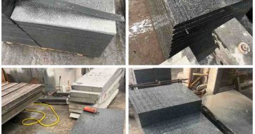 芜湖 芝麻黑地铺石材