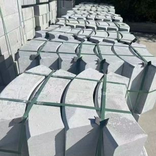 芜湖 芝麻灰弧形路沿石
