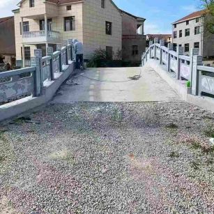 芜湖 芝麻灰花岗岩桥栏杆