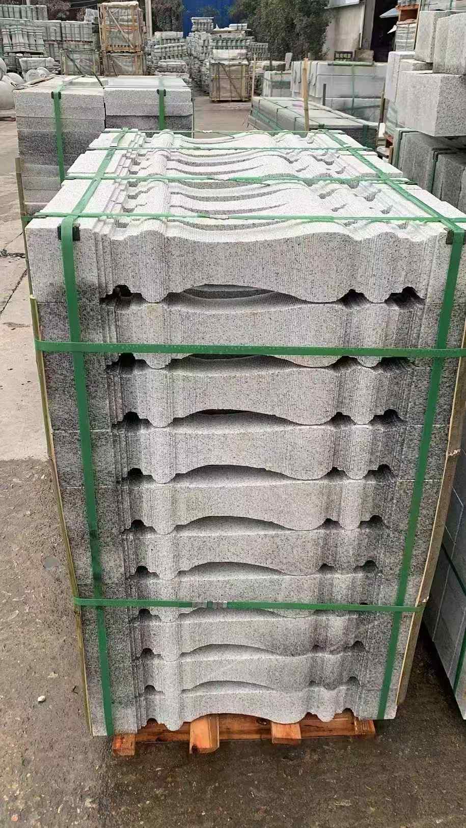 芜湖 芝麻白方形拉丝面，栏杆花瓶柱