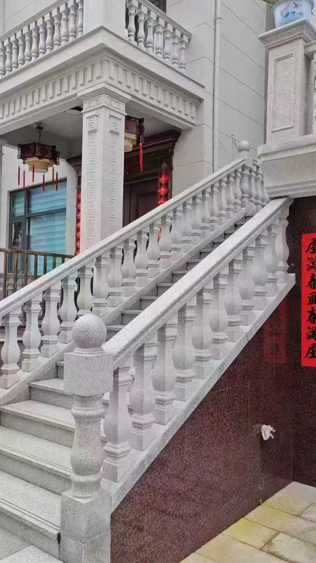 芜湖 天然石材 阳台庭院护栏、栏杆