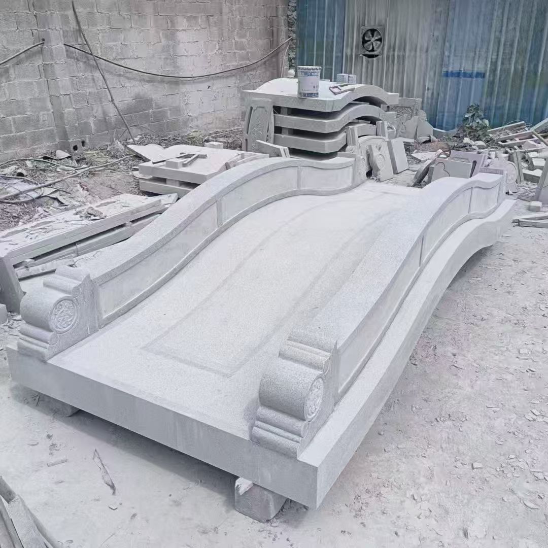 芜湖 芝麻灰花岗岩园林景观 小石桥