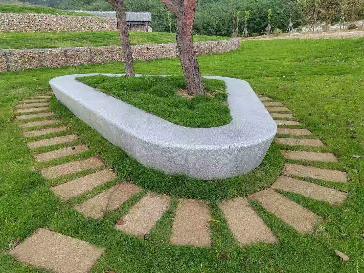 芜湖 芝麻白光面整石坐凳